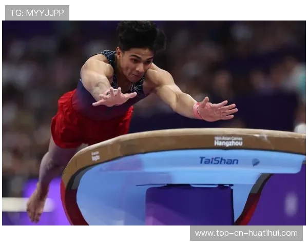 体操跳马起跳爆发惊人，落地稳如泰山